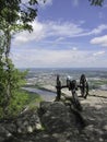 Strategic cannon Royalty Free Stock Photo