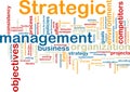 Strategic management wordcloud