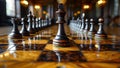 Strategic Movement of Algorithmic Pawns on a Quantum-Powered Chessboard. Concept Quantum Computing,
