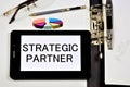 Strategic partner. This is a legal entity or individual with whom there is a mutually beneficial business cooperation, there are
