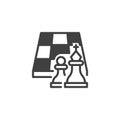 Strategic Planning line icon