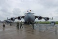 A strategic and tactical airlifter Boeing C-17 Globemaster III. US Air Force.