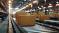 Strategies for optimizing efficiency in a fast-paced warehouse environment through the use of conveyor belt systems.
