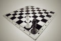 Strategy check mate Royalty Free Stock Photo