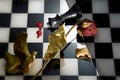 Strategy Chess Game Royalty Free Stock Photo