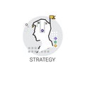 Strategy Creativity Think New Idea Inspiration Creative Process Business Icon Royalty Free Stock Photo