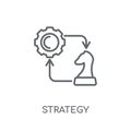 strategy Management linear icon. Modern outline strategy Managem