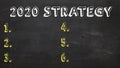 2020 Strategy, New Year, 2020, Strategy