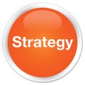 Strategy premium orange round button