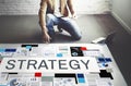 Strategy Strategize Strategic Tactics Planning Concept Royalty Free Stock Photo