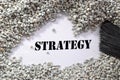 Strategy -- Treasure Word Series Royalty Free Stock Photo