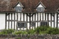 Farm of Mary Arden, mother of William Shakespeare, built around the 15th century in the village of of William ShakespeareWilm Royalty Free Stock Photo