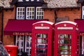 Classic British red phone booth Royalty Free Stock Photo