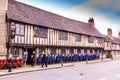 The historic King Edward VI school at Chapel lane in Stratford Upon Avon, Warwickshire. UK
