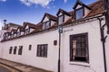 Old buildings on Scholars lane. Stratford Upon Avon, Warwickshire. UK Royalty Free Stock Photo