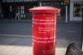 Temporary transfers on local post box in Stratford upon Avon