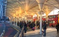 Stratford international bus station, one of the biggest transport junction of London and UK.