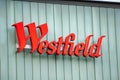 STRATFORD, LONDON, ENGLAND- 5 December 2020: Westfield Stratford logo