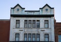 Strathcona Historic District - old brick , theater, shops and cafes, Old Post Office. Edmonton, Alberta, Canada