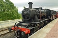 Steam Engine Train Strathspey Railway Scotland Royalty Free Stock Photo