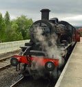 Steam Train on the Strathspey Railway Scotland