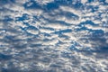 Stratocumulus Clouds Royalty Free Stock Photo