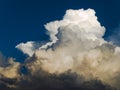 Stratocumulus clouds - stormy weather Royalty Free Stock Photo