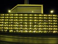 Stratosphere building at night Royalty Free Stock Photo