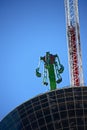 The Stratosphere Tower,now STRAT Hotel, Casino and Skypod and the 9th-tallest freestanding structure