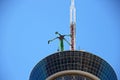 The Stratosphere Tower,now STRAT Hotel, Casino and Skypod and the 9th-tallest freestanding structure