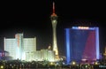 Stratosphere Tower and Stardust Hotel, Las Vegas, NV Royalty Free Stock Photo