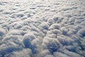 Stratus Clouds from above Royalty Free Stock Photo