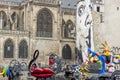 Stravinsky Fountain - Paris, France. Royalty Free Stock Photo