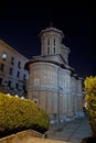 Kretzulescu church in night view