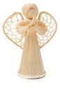 Straw angel Royalty Free Stock Photo