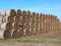 Straw bales Royalty Free Stock Photo