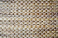 Straw Basket Weave Background, texture of grass mats woven from natural sea grass