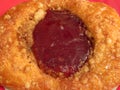 Straw Berry Danish for Dessert Close-up