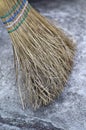Straw Broom Royalty Free Stock Photo