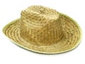 Straw cowboy hat Royalty Free Stock Photo