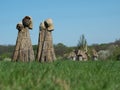 Straw dolls and windmills