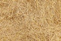 Straw, dry straw, hay straw yellow background texture Royalty Free Stock Photo