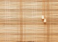 Straw mat background Royalty Free Stock Photo