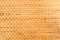 Straw Meditation Mat Texture Royalty Free Stock Photo