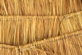 Straw pattern roof