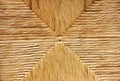 Straw rope regular chair background