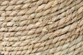 Straw rope texture Royalty Free Stock Photo