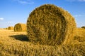 Straw stack Royalty Free Stock Photo
