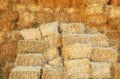 Straw stacked background Royalty Free Stock Photo