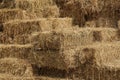Straw stacks for sale to feed pets such as cows during the dry season.